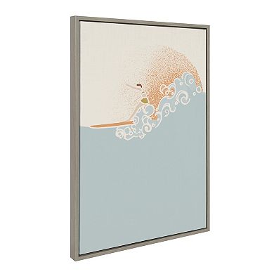 Sylvie You Are Enough Framed Canvas by Maggie Stephenson