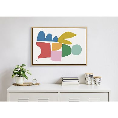 Sylvie Warm Winter Framed Canvas by Kelly Knaga