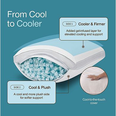 COOP Sleep Cool+ Adjustable Pillow