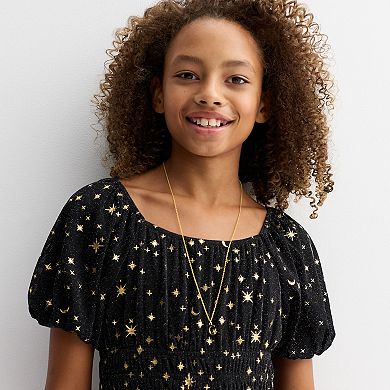 Girls 7-16 Trixxi Short Sleeve Dress