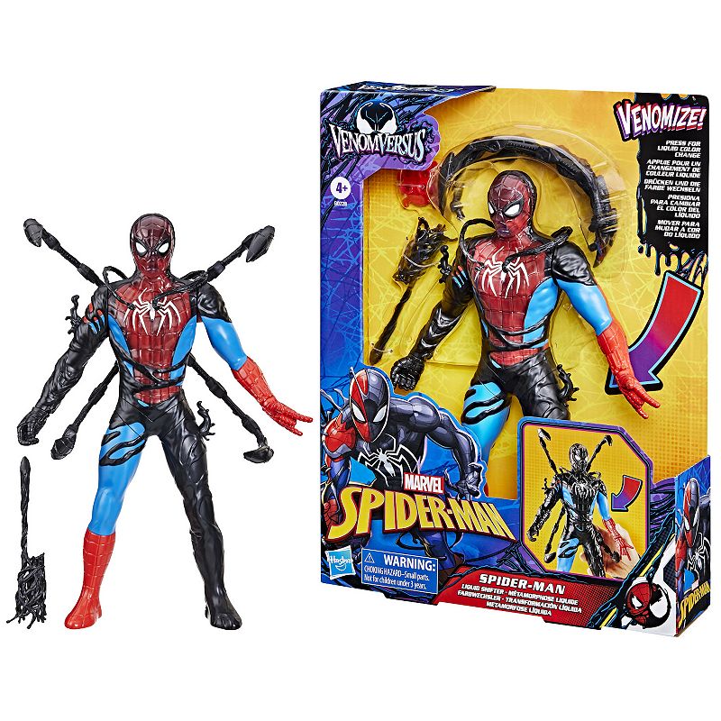 Marvel Spider-Man VenomVersus Liquid Shifter Action Figure by Hasbro, Multi