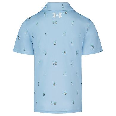 Boys 4-8 Under Armour Matchplay Printed Polo