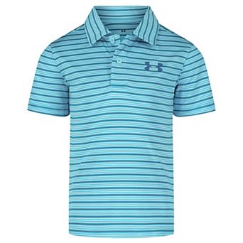 Boys 4-8 Under Armour Matchplay Striped Polo