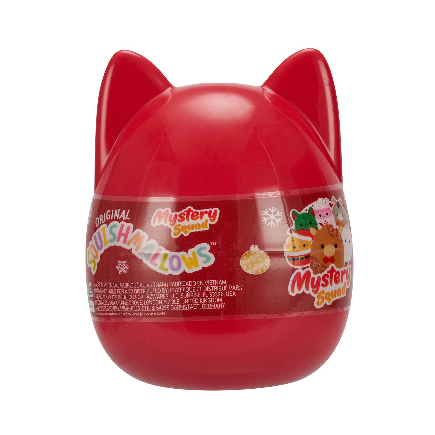 Детская мягкая игрушка Squishmallows Holiday Mystery Capsules Plush Toy