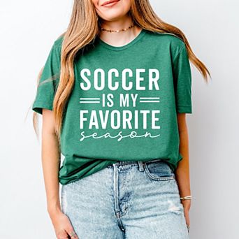 Simply Sage Market Soccer Is My Favorite Season Short Sleeve Tee