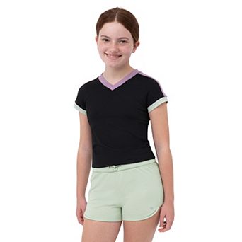 Girls 7-20 Layer 8 Short Sleeve Meet & Greet Baby Tee