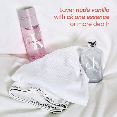 香水(ユニセックス) CK Nude Vanilla Perfume Mist 236ml Calvin Klein CK Nude Vanilla Hair & Body Perfume Mist