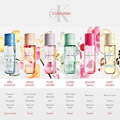 Calvin Klein CK Nude Vanilla Hair & Body Perfume Mist