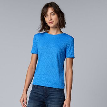 Women's Simply Vera Vera Wang Textured Tee