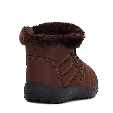 Andrea Winter Faux Fur Booties 89450