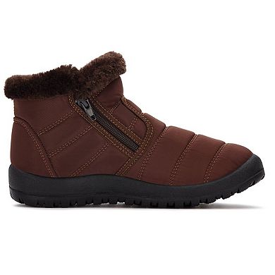 Andrea Winter Faux Fur Booties 89450