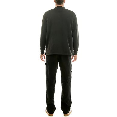 Men's Smith's Workwear Sherpa-Lined Bonded Thermal Henley Pullover
