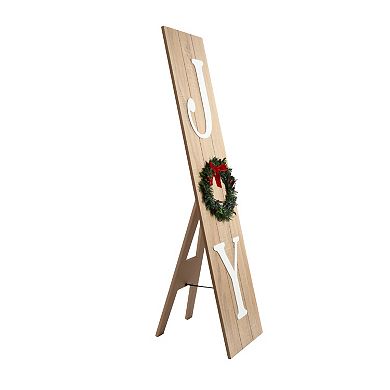 Joy Leaner with Easel Floor Decor