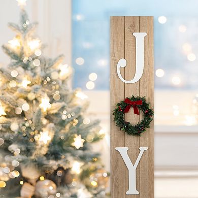 Joy Leaner with Easel Floor Decor