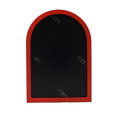 Red Arch Pom Pom 5" x 7" Frame Table Decor