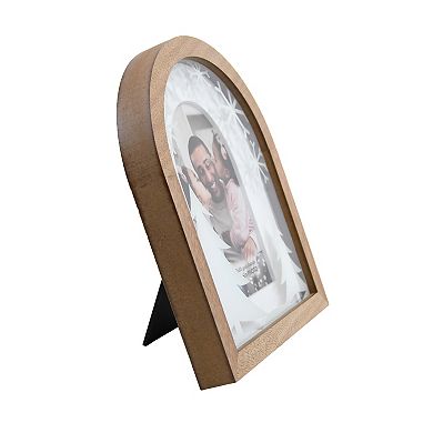 Snowflake Arch 5" x 7" Frame Table Decor