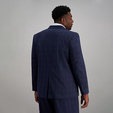 Big & Tall J.M. Haggar™ Slim Fit Blue Plaid Suit Separates Jacket