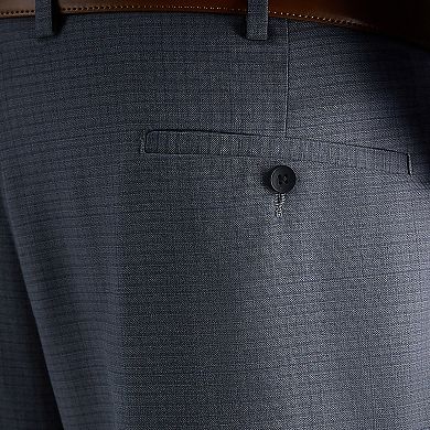 Big & Tall Haggar® Large Plaid Classic Fit Dress Pants