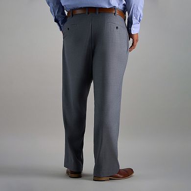 Big & Tall Haggar® Large Plaid Classic Fit Dress Pants