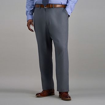 Big & Tall Haggar® Large Plaid Classic Fit Dress Pants