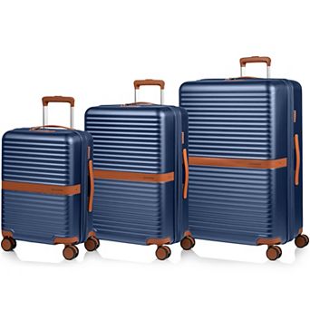Champs Vintage II 3 pc Hardside Spinner Luggage Set