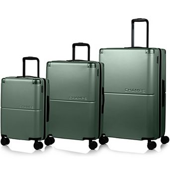 Champs Earth Collection 3 pc Hardside Spinner Luggage Set