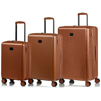 Champs Iconic II 3 pc Hardside Spinner Luggage Set