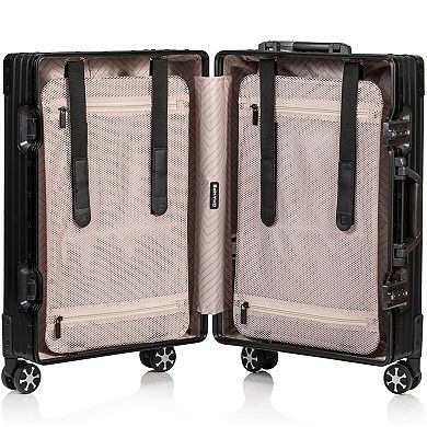 Champs Elite Collection Aluminum Hardside Carry-On Luggage