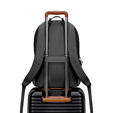 Champs Onyx Collection Essential Backpack with Multiple Pockets