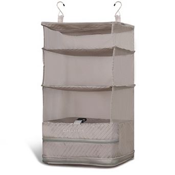 Champs Vintage Collection 3-Shelf Travel Closet Organizer