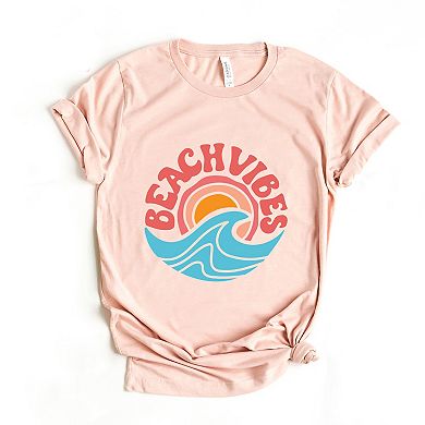 Simply Sage Market Beach Vibes Circle Short Sleeve Tee