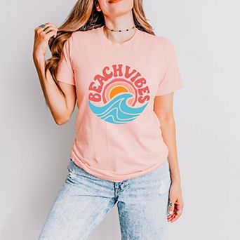 Simply Sage Market Beach Vibes Circle Short Sleeve Tee