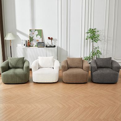 Merax 38.2" Accent Swivel Chair