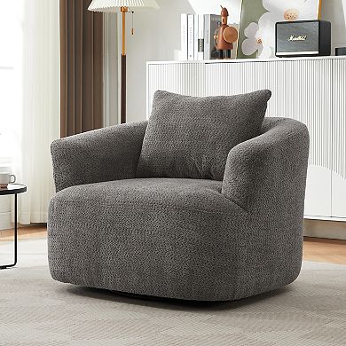 Merax 38.2" Accent Swivel Chair