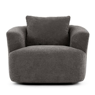 Merax 38.2" Accent Swivel Chair