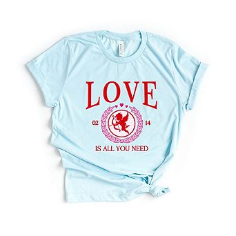 Love Is All You Need Cupid Short Sleeve Graphic Tee