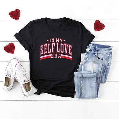 In My Self Love Era Short Sleeve Graphic Tee