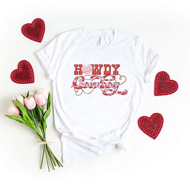 Howdy Cowboy Short Sleeve Graphic Tee