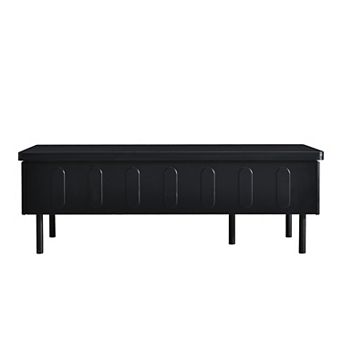 Merax Lift-Top Coffee Table with 2 Drawers, Modern Space Saving Center Table