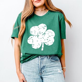 Simply Sage Market Grunge Clover Short Sleeve Tee