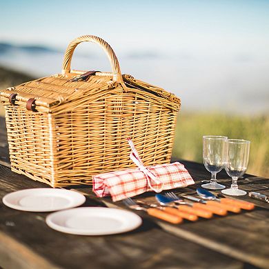 Picnic Time Piccadilly Double Lid Picnic Basket