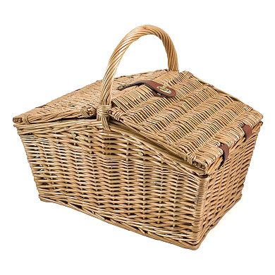Picnic Time Piccadilly Double Lid Picnic Basket