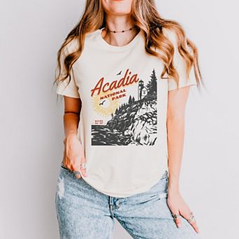 Simply Sage Market Acadia National Park Maine Est. 1919 Short Sleeve Tee
