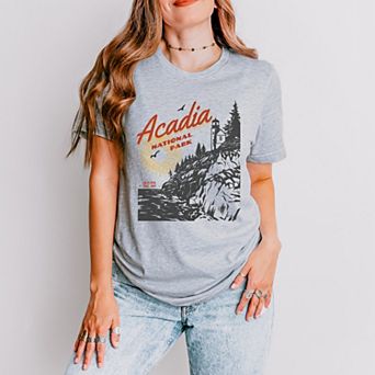 Simply Sage Market Acadia National Park Maine Est. 1919 Short Sleeve Tee