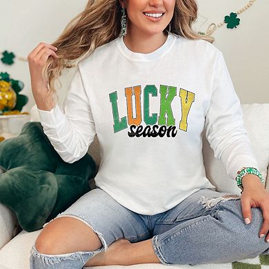 Lucky Season Garment Dyed Long Sleeve Tees