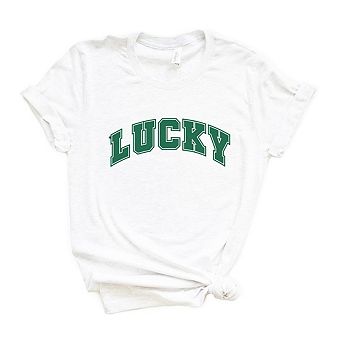Lucky Varsity Short Sleeve Graphic Tee