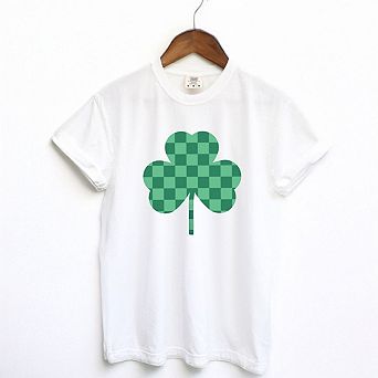 Checker Shamrock Garment Dyed Tees