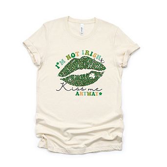 Kiss Me Anyway Short Sleeve Graphic Tee