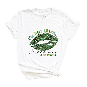 Kiss Me Anyway Short Sleeve Graphic Tee