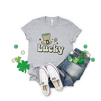 Lucky Hat Short Sleeve Graphic Tee